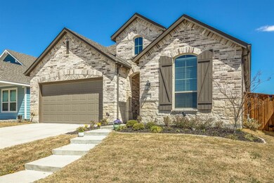 Stone Accent was added to make this Beautiful House special!