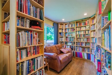 Sitting Library (Part of Living Room) Shelves are not built in