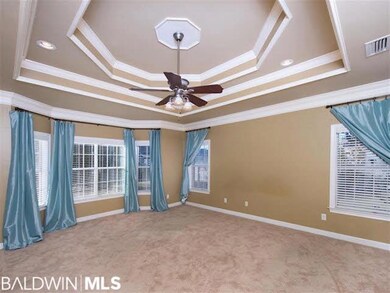 Stunning double tray ceiling with gorgeous detail 