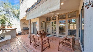 Patio with grill