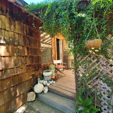 Front entry and deck