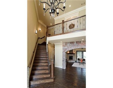 Other. Magnificent custom wood banisters and wroug