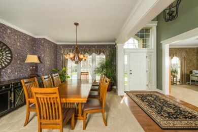 Over Sized Dining Room with Plantation Shutters!