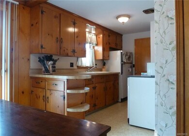 Galley Kitchen adds charm to the home.