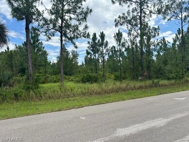 View of asphalt street featuring a wooded view