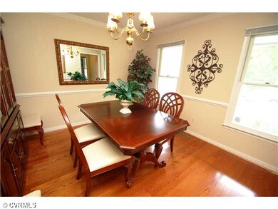 Dining Room - Newer hardwood floors in the formal 