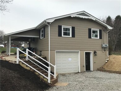 Brand new walnut stained garage door will match bo