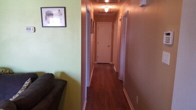 Hall wood flooring