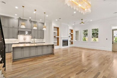 Huge open floor plan