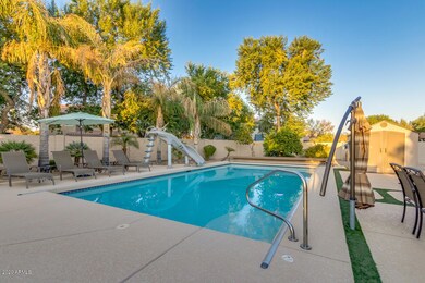 Sparkling pool