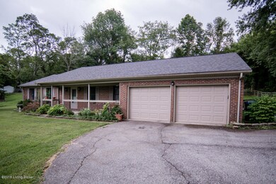 Large Covered Front Porch