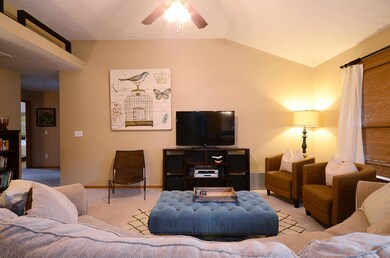 Living room toward hall