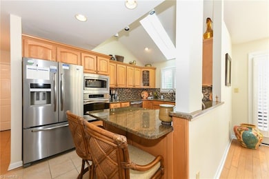 Kitchen with opening to keeping or breakfast room area