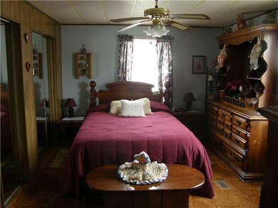 Master Bedroom This spacious master bedroom fits a
