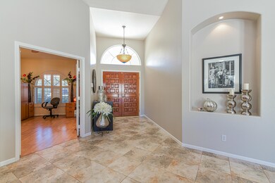 Entry to the house