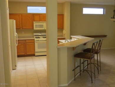 Another view into kitchen