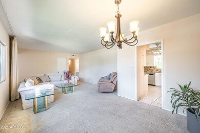 Dining and door to kitchen