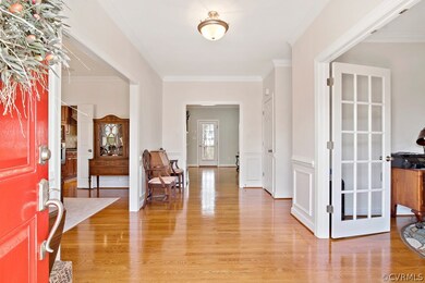 Generous entryway