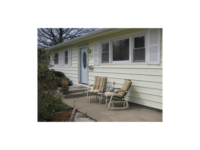 Mini front patio entrance to new front door, nice 