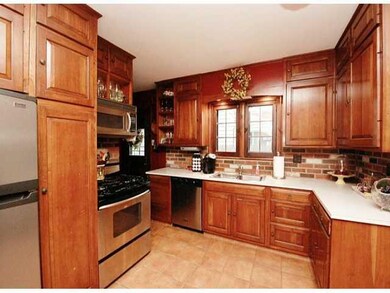 Kitchen. Updated cherry kitchen w/ stainless appli