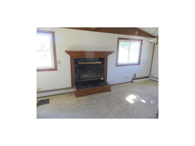 Fireplace.