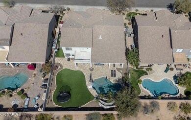 aerial backyard