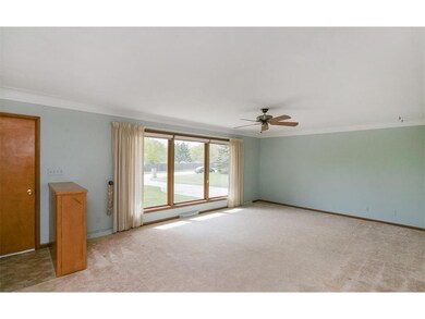 View from entrance to Kitchen