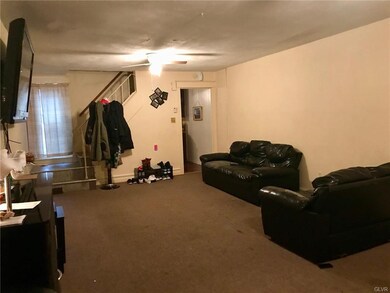 Living room/dining area combo.