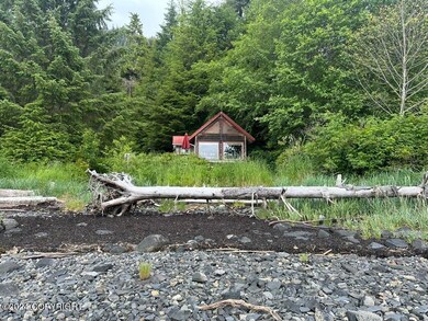 Cabin from the beach