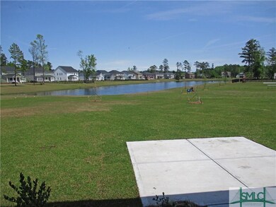 View from the large back covered porch of lagoon