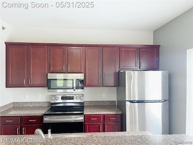 Cherry wood cabinets
