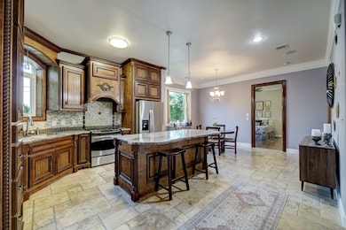 Kitchen with tons of seating and natural light!