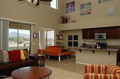 Great Room Looking into Kitchen Area