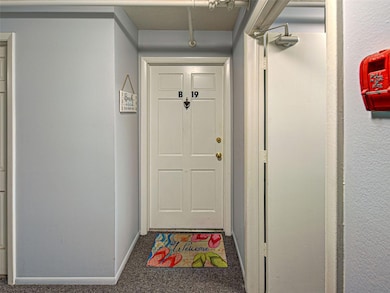Front entrance to Unit B19.
