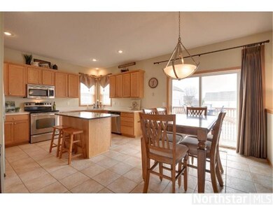 Large, updated kitchen with center island, stainle