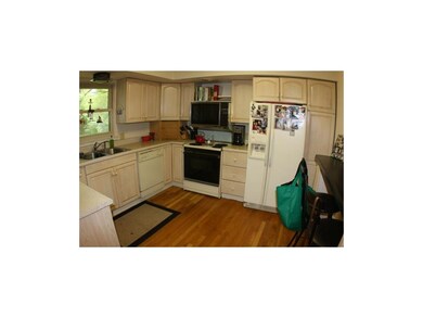 Kitchen with hardwood floors