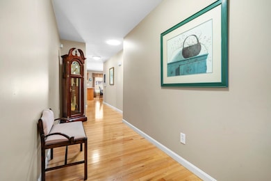 Foyer leading to kitchen