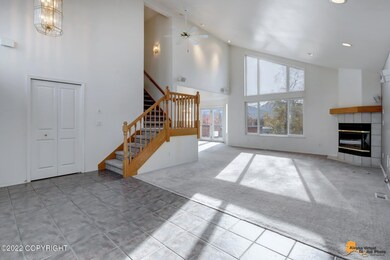 Living Room w/Tile Entry