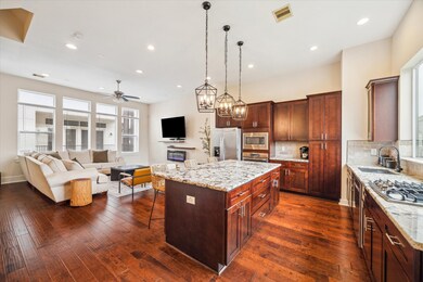 Open sight-lines from the Dining Room to the Livin