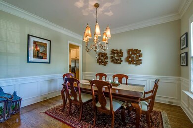 Formal Dinning Room with Wainscoting