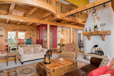 View of Dining room w/french doors to patio w/in-g