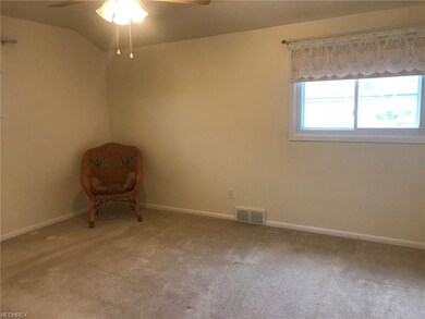 This beautiful master bedroom is light and bright!