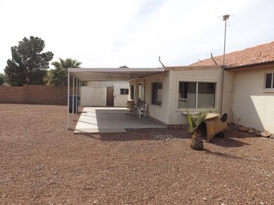 Covered patio