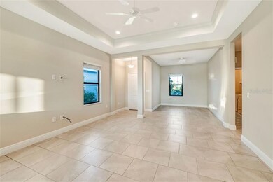 Family room and dining room (from the kitchen)