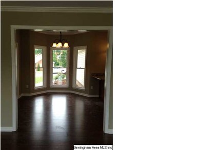 Dining area in front of home is very open to the k