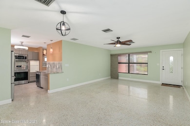 Living Room w/Terrazo floors