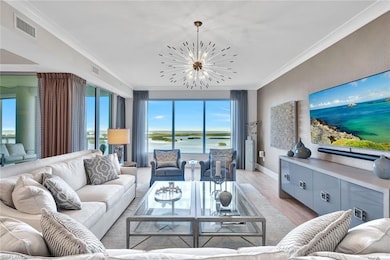 Modern and open floor plan with stunning views of 