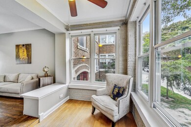 South, east and west windows give this space a lot