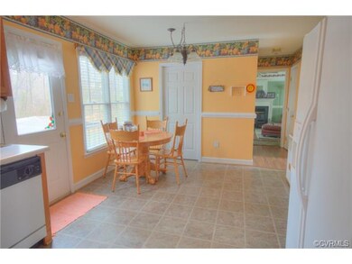 Another View of this Huge Kitchen...shows Rear Doo