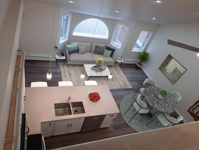 virtual living dining kitchen